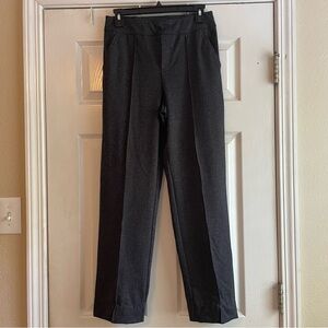 HUE Small Gray Ankle Pants